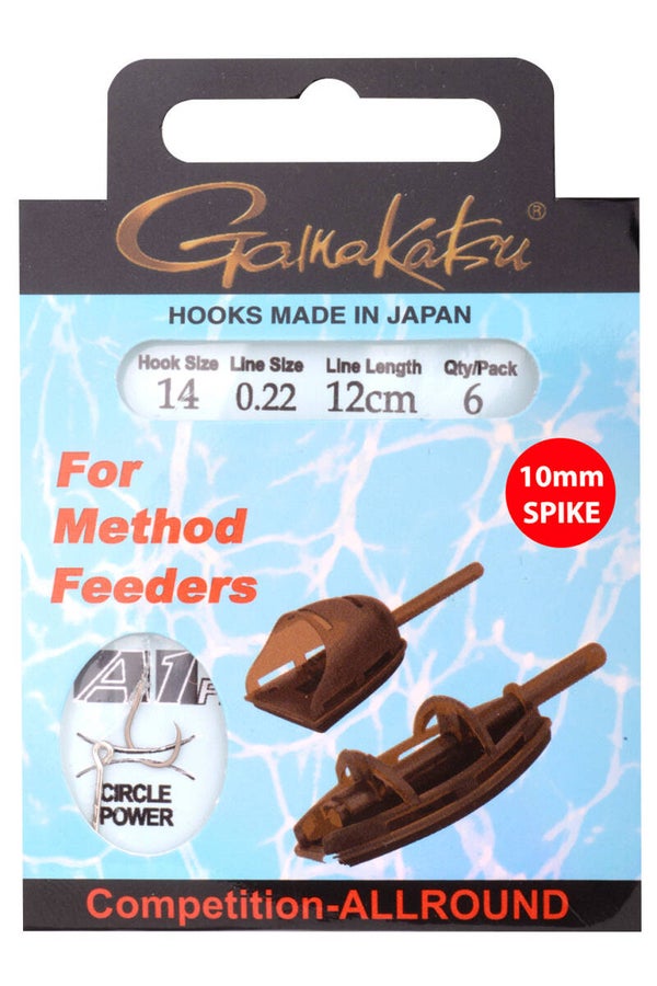 GAMAKATSU ONDERLIJNEN METHOD FEEDER SPIKE 12CM