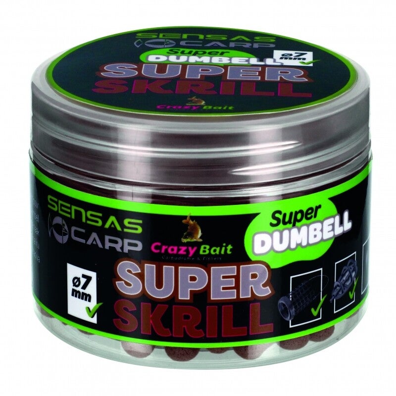 SENSAS SUPER DUMBELL 7MM SUPER SKRILL 80GR