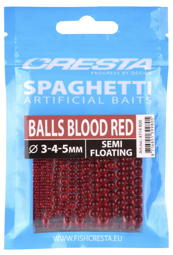 CRESTA SPAGHETTI BALLS BLOOD RED XL