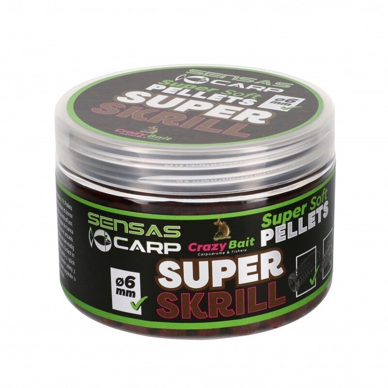 SENSAS SUPER SOFT PELLETS SUPER KRILL 60G (45291)
