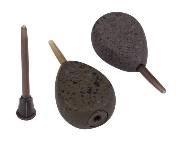 B CARP INLINE FLAT PEAR LEADS