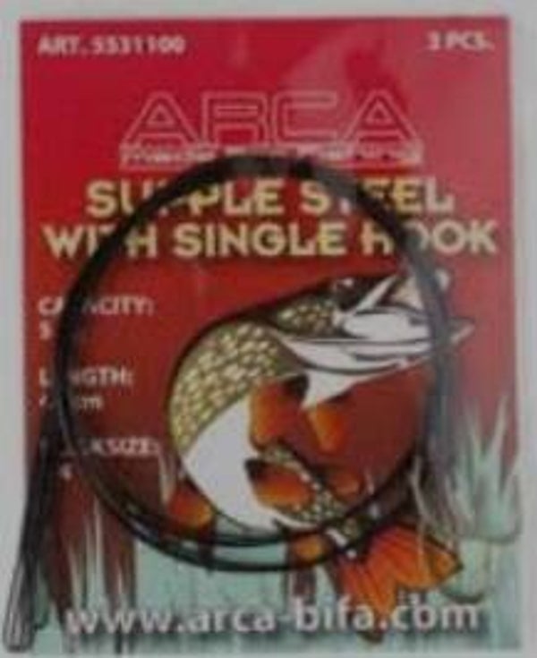 ARCA SUPPLE STEEL SINGLE HOOK