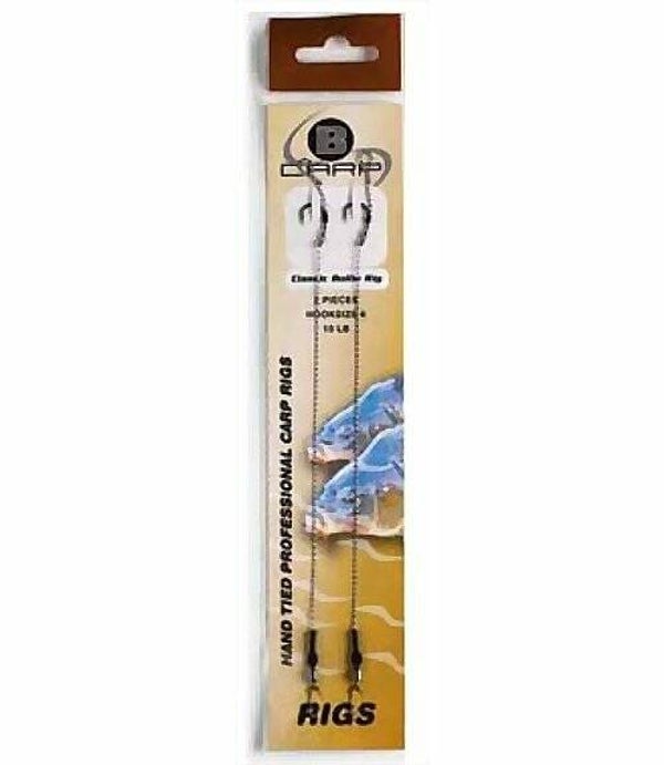 B CARP CLASSIC BOILIE RIG BARBLESS 2pcs