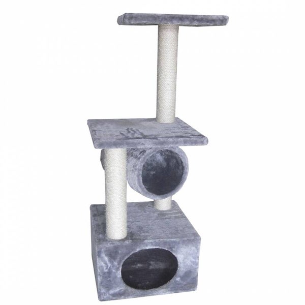 DUVO Krabpaal classictree rodo Grijs 38x38x110CM