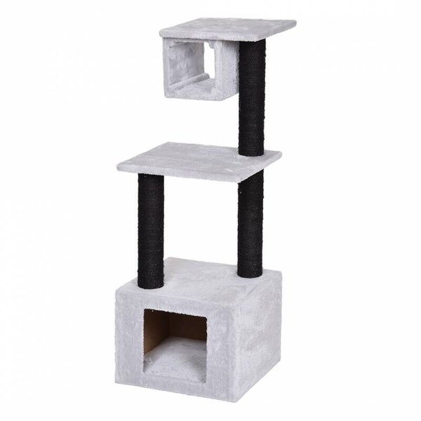 DUVO Krabpaal amaury Grijs/zwart 38x38x101cm