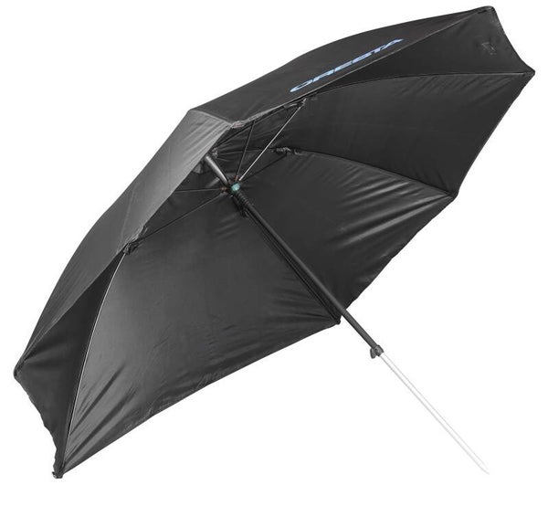 CRESTA FLAT SIDE UMBRELLA BLACK 125CM