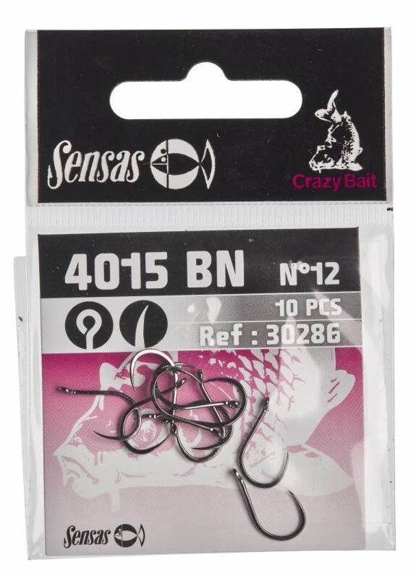 SENSAS HAKEN CRAZY BAIT BARBLESS 4015