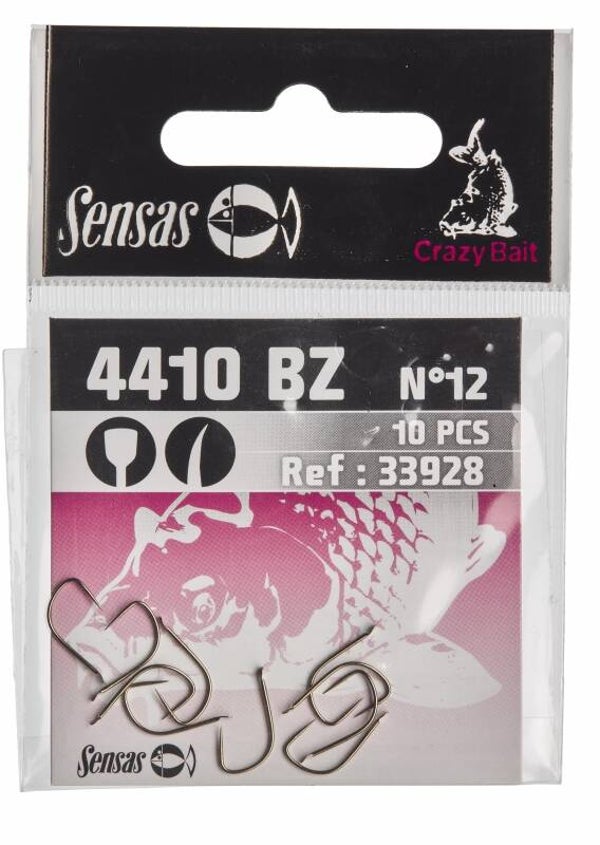 SENSAS HAKEN CRAZY BAIT BARBLESS 4410