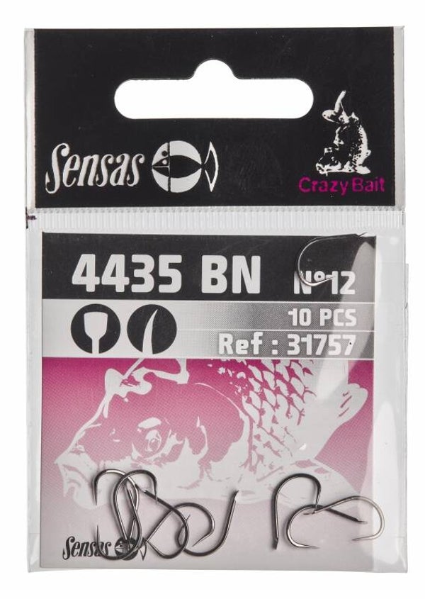 SENSAS HAKEN CRAZY BAIT BARBLESS 4435