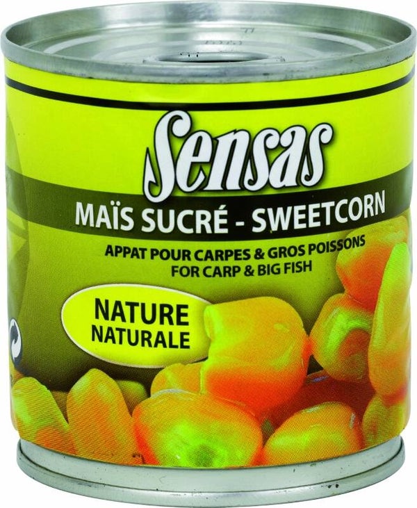 SENSAS MAIS BLIK 140G NATUUR (04043)