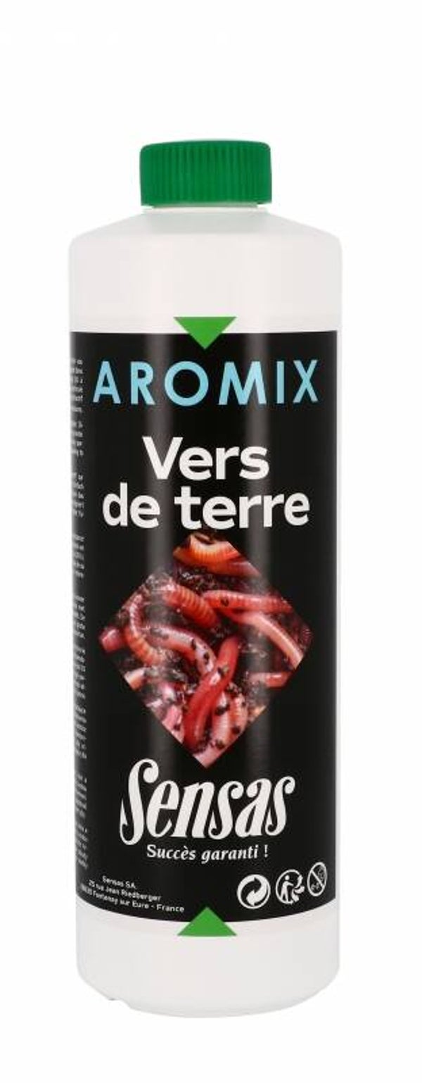 SENSAS AROMIX VERS DE TERRE 500ML (15061)