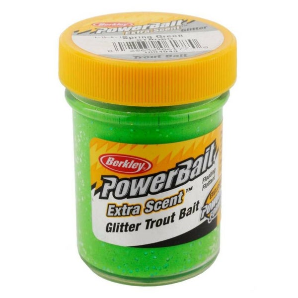 BERKLEY POWERBAIT GLITTER TROUT BAIT EXTRA SCENT 50GR
