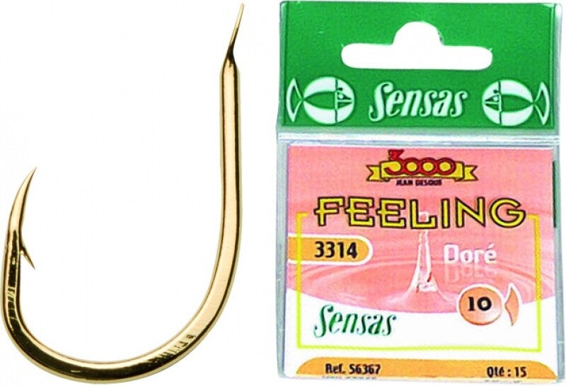 SENSAS FEELING HAKEN 3314 GOUD