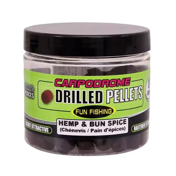 FUN FISHING DRILLED PELLETS 8MM 80GR