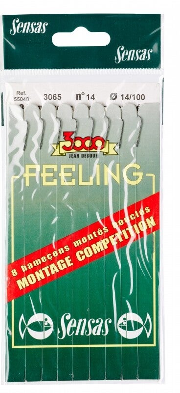 SENSAS ONDERLIJN FEELING 3365 ZWART 18CM