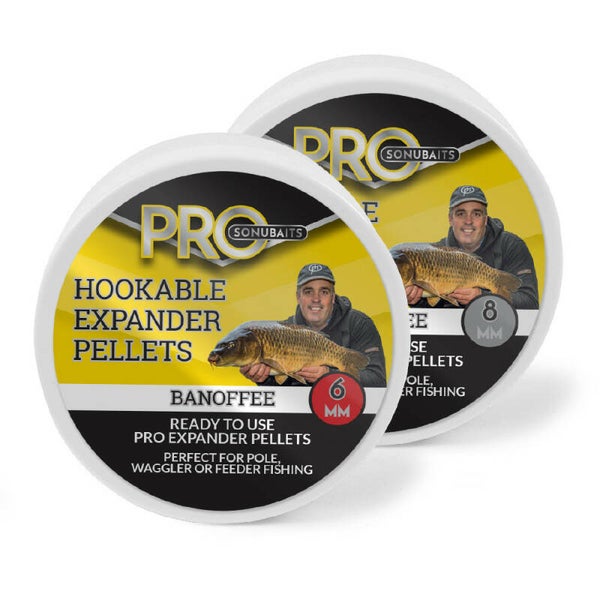 SONUBAITS PRO HOOKABLE EXPANDER PELLETS 6MM
