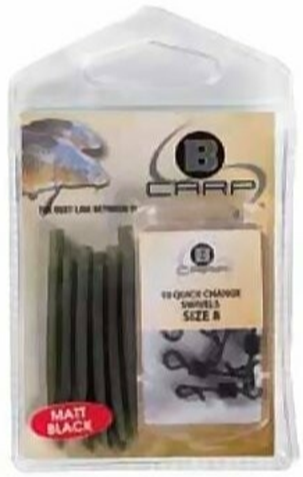 B CARP QUICK CHANGE SWIVELS