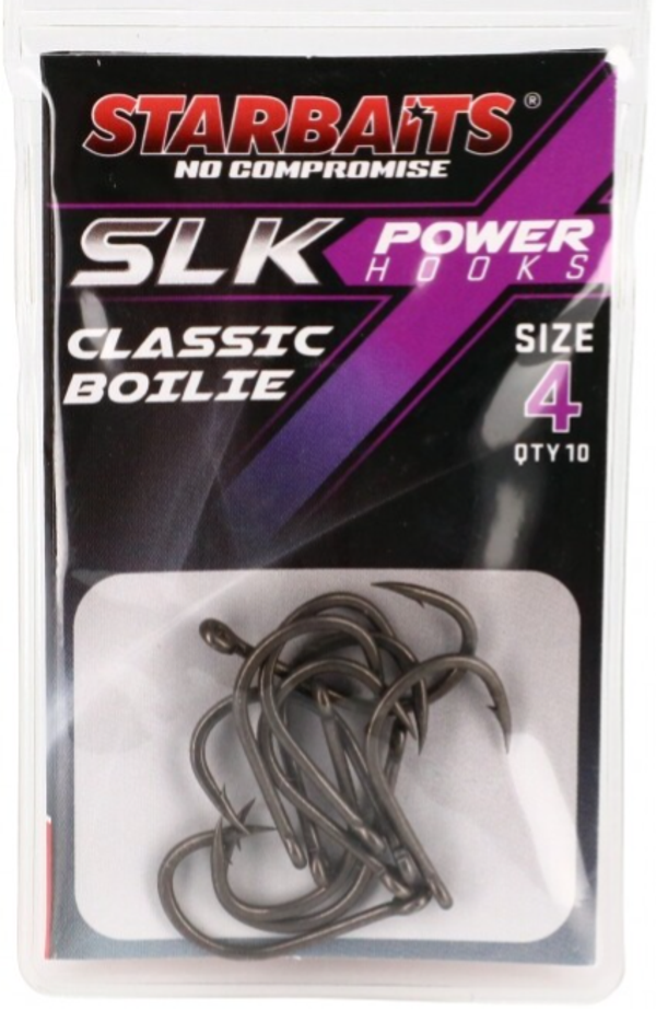 STARBAITS POWER HOOK PTFE COATED CLASSIC BOILIE