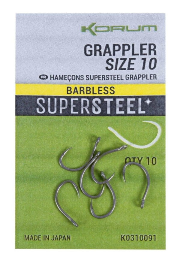 KORUM GRAPPLER HOOK BARBLESS