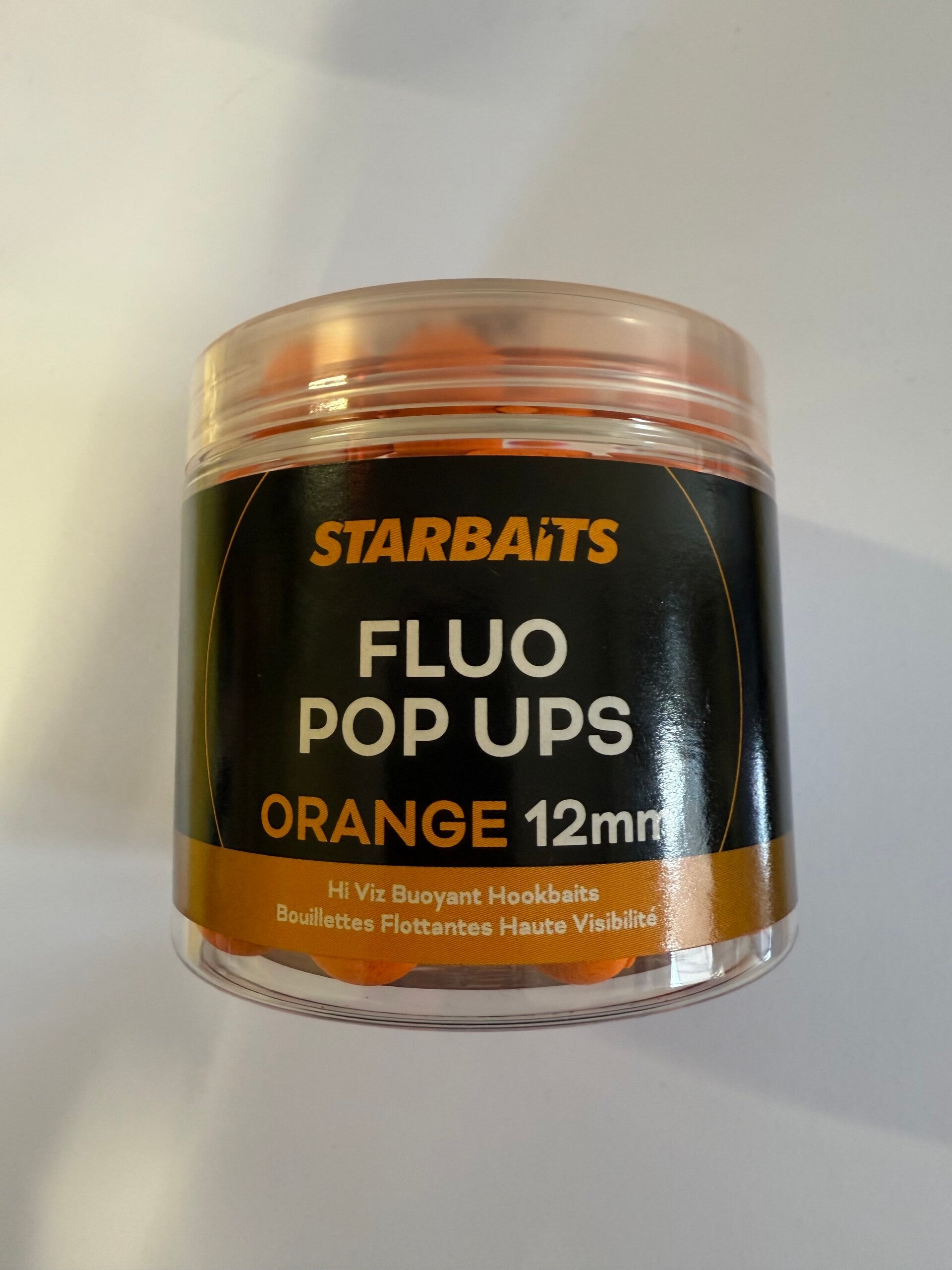 STARBAITS FLUO POP UPS ORANGE 12MM