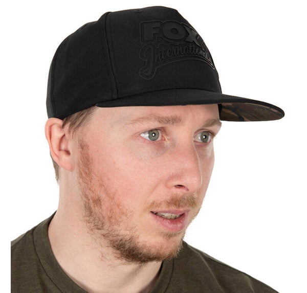FOX BLACK / CAMO SNAPBACK HAT