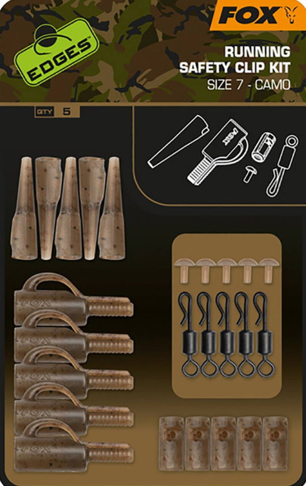 FOX EDGES CAMO RUNNING SAFETY CLIP KIT