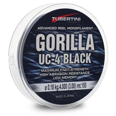 TUBERTINI NYLON GORILLA UC-4 BLACK 150M