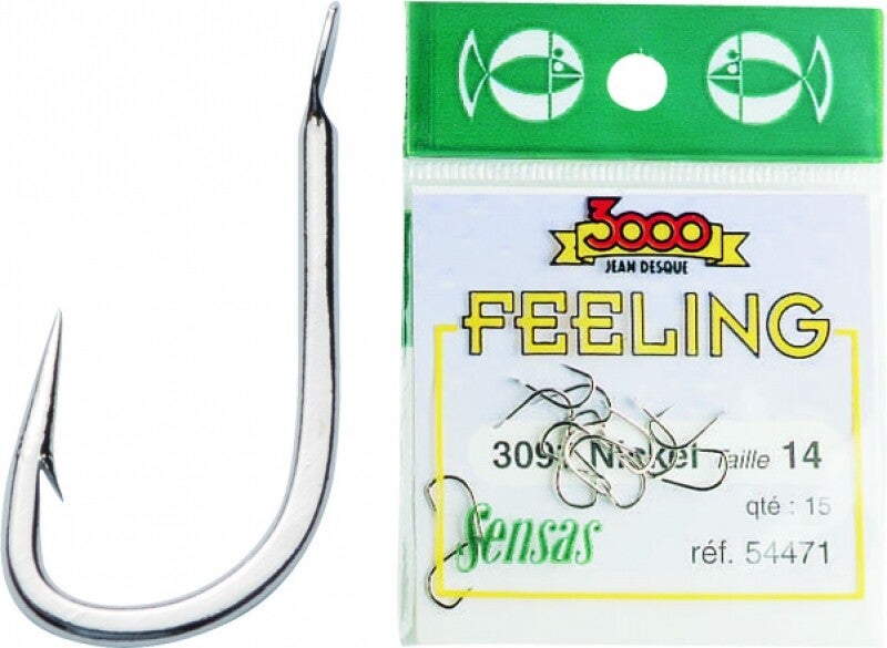 SENSAS FEELING HAKEN 3091 NIKKEL