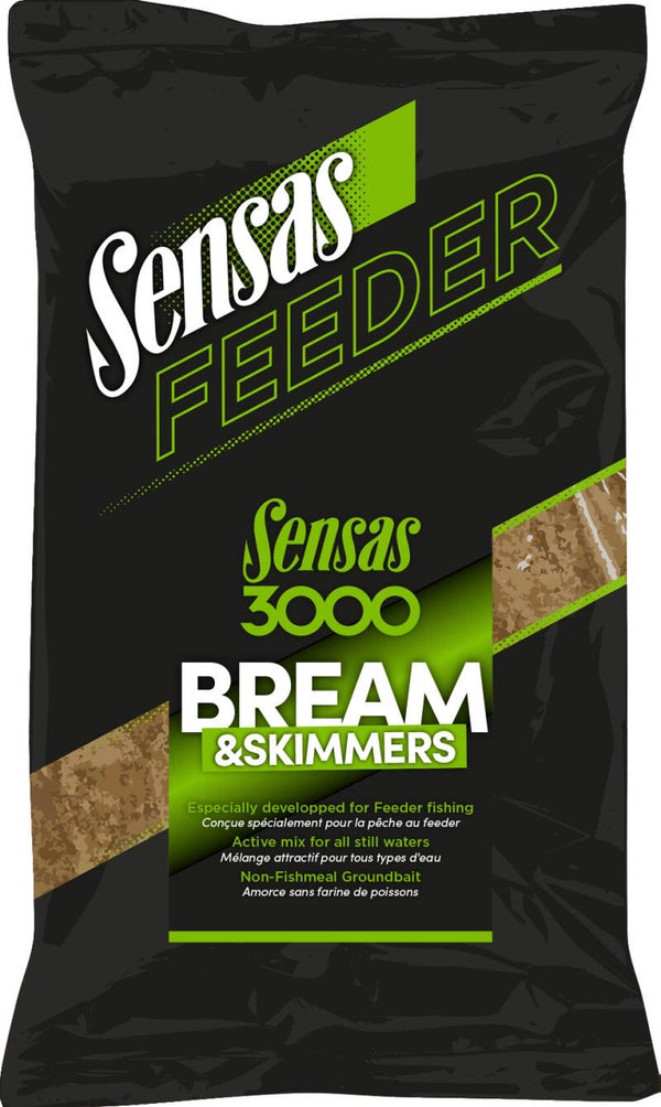 SENSAS FEEDER 3000 BREAM & SKIMMERS 1KG