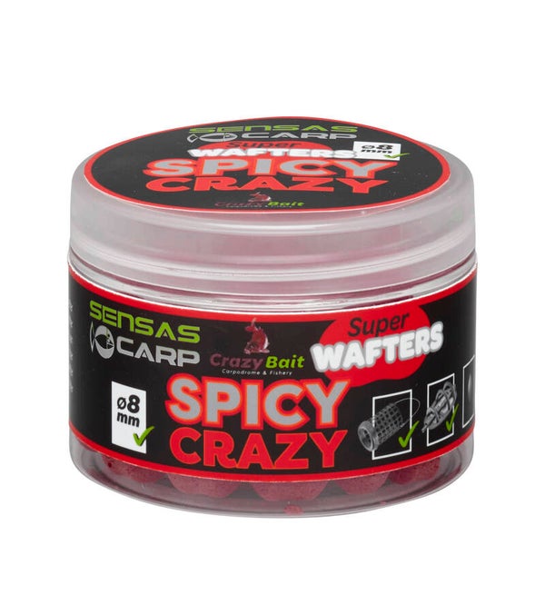 SENSAS SUPER WAFTERS 8MM SPICY CRAZY 60G