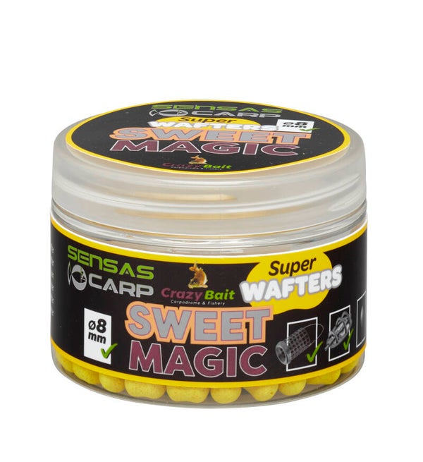 SENSAS SUPER WAFTERS 8MM SWEET MAGIC 60G