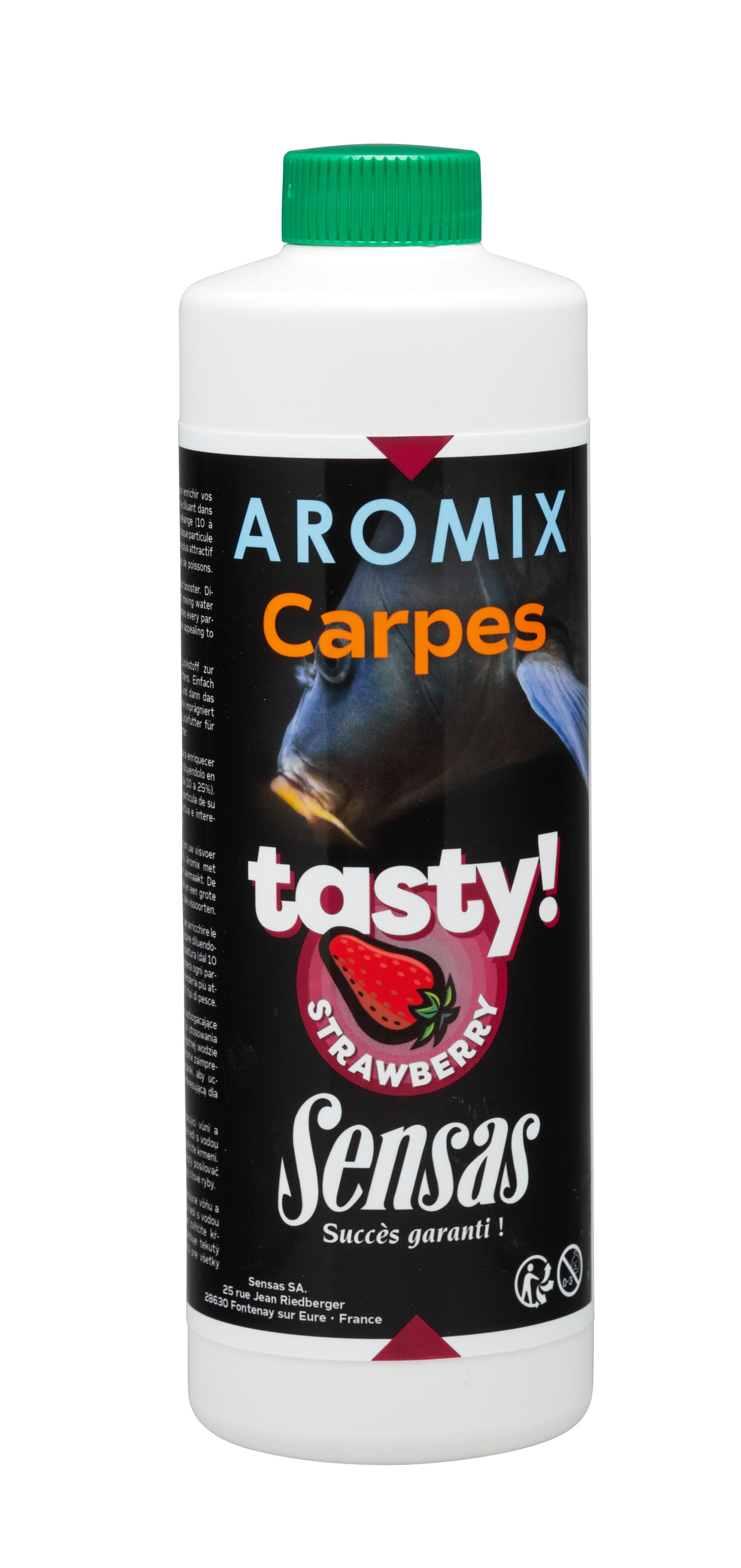 SENSAS AROMIX CARP TASTY STRAWBERRY 500ML