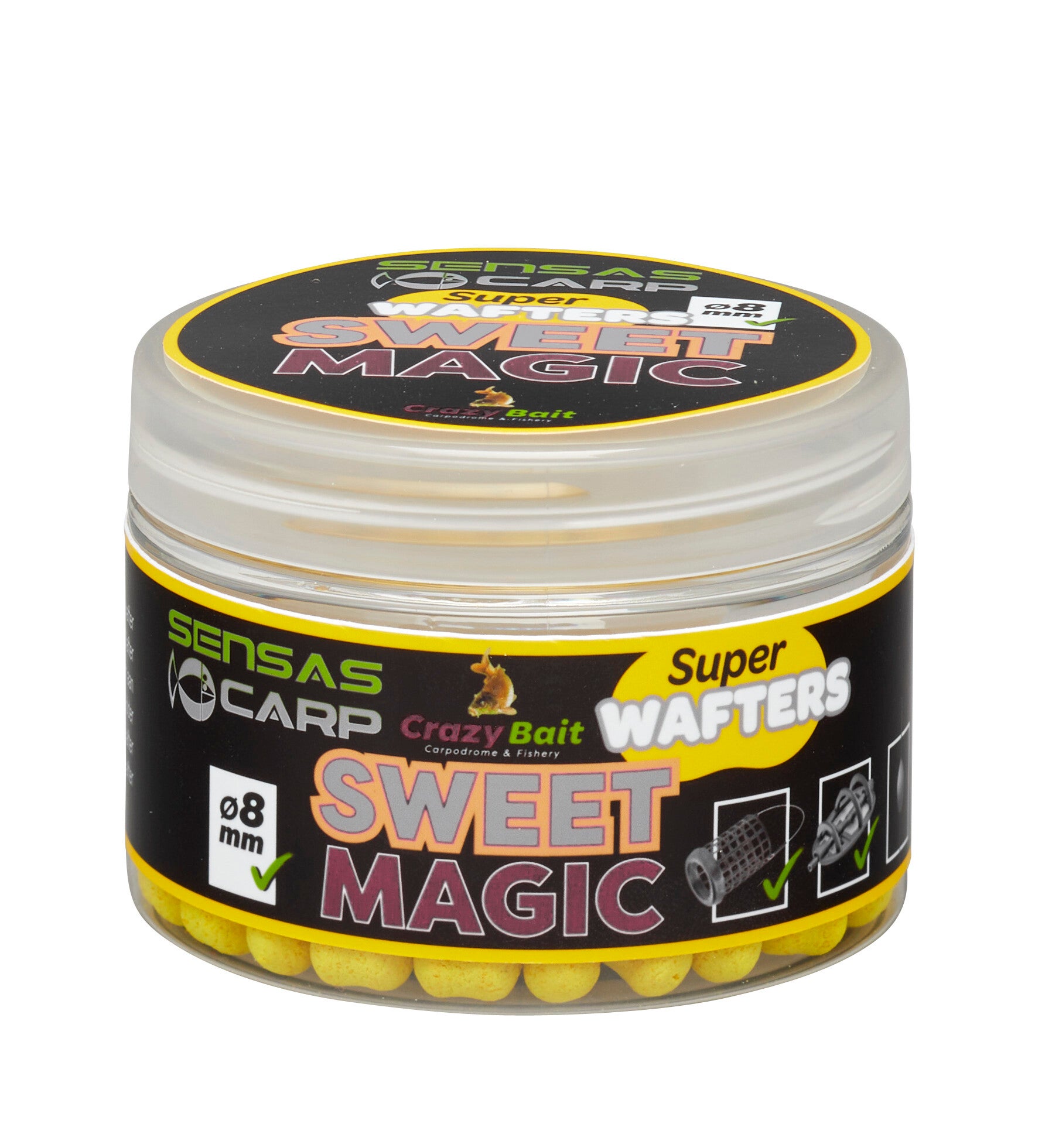 SENSAS SUPER WAFTERS 8MM SWEET MAGIC 60G