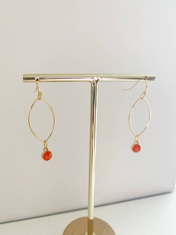 Elisa | hangers | Orange