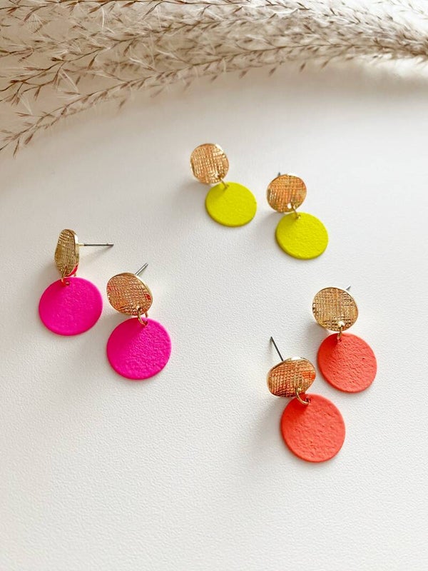 Lente | Earrings | Fluo