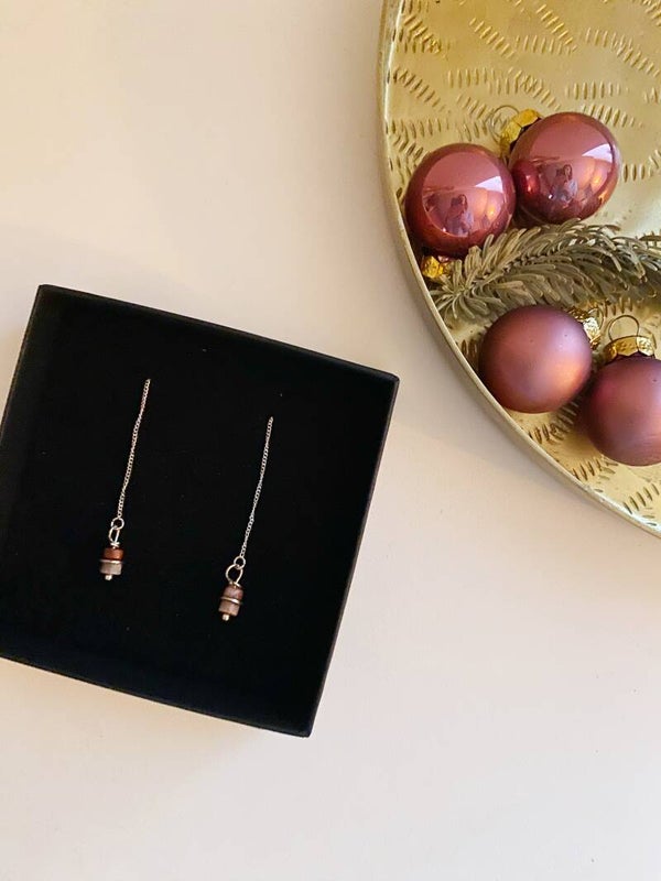 Doorsteekoorbellen zilver