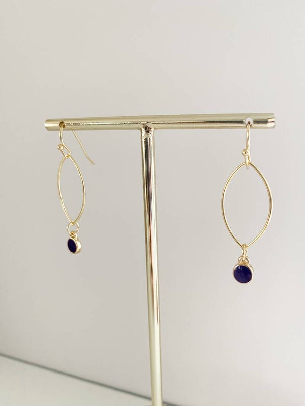 Elisa | hangers | Purple