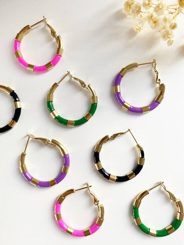 Marie | Hoops | Gold