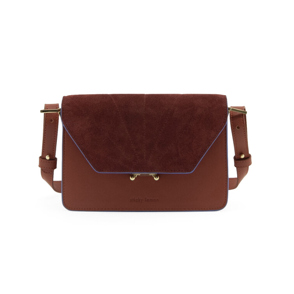 Schoudertas Sticky Sis bordeaux