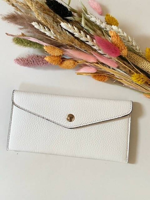 Enveloppe portemonnee wit