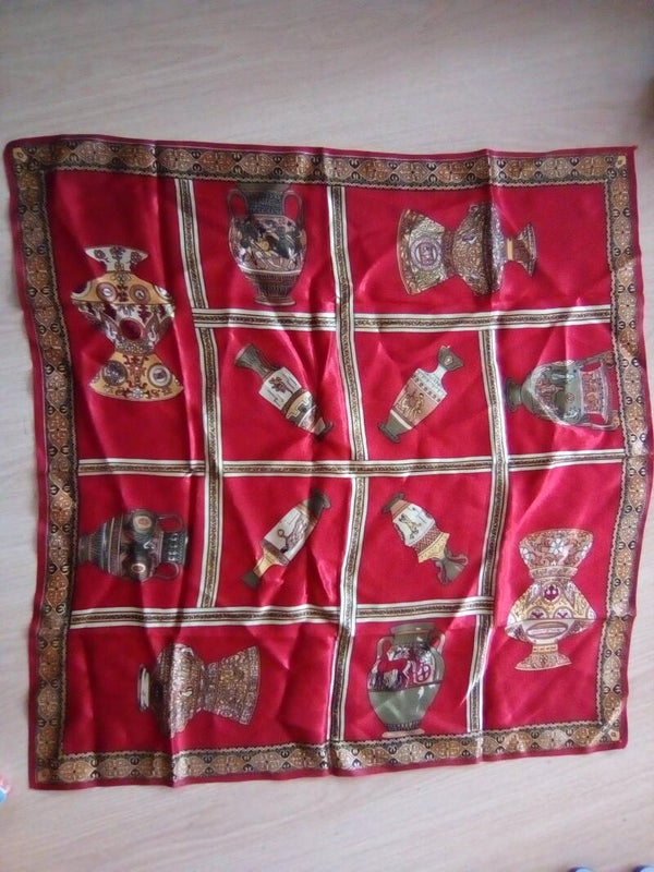 Zijden shawl  68cm x 68cm