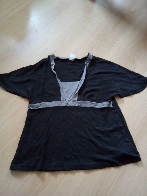 Top M&S grijs, maat M