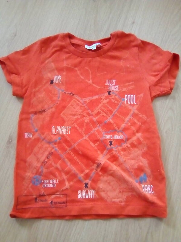 T'shirt korte mouw met print