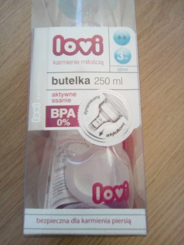 Lovi fles 3+ 250ml slow (NIEUW)