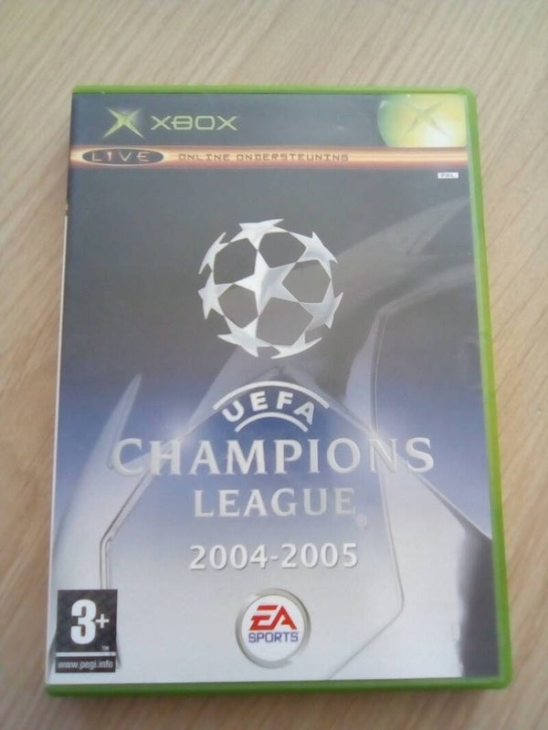 Xbox 360 - UEFA champions league 2004-2005 leeftijd 3+