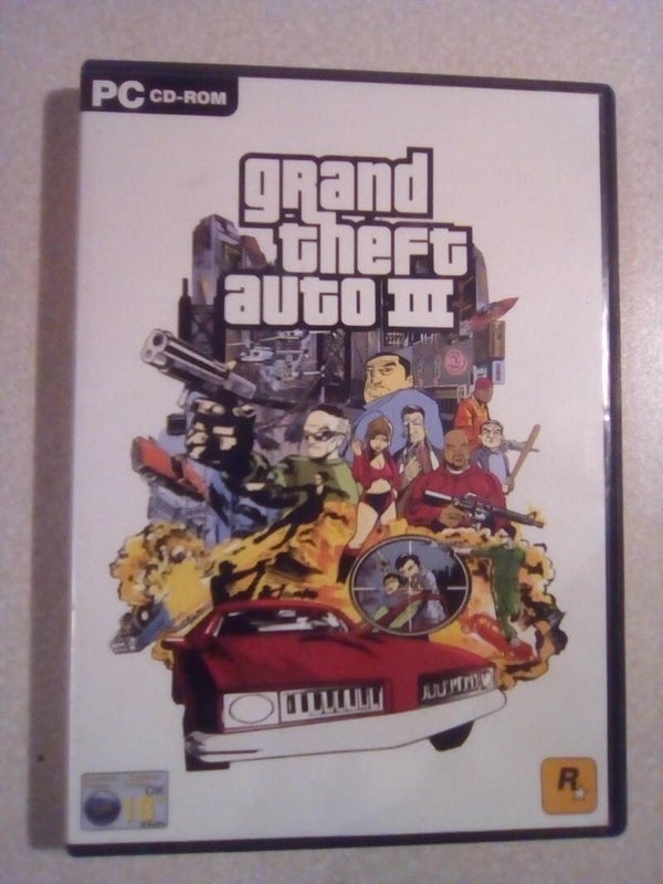 PC Grand theft auto III leeftijd 18+