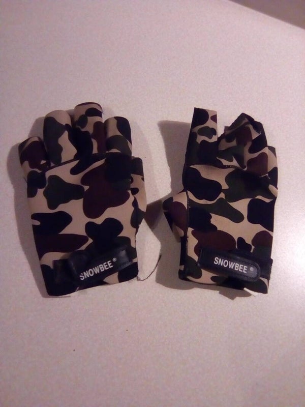 Handschoenen camouflage Snowbee