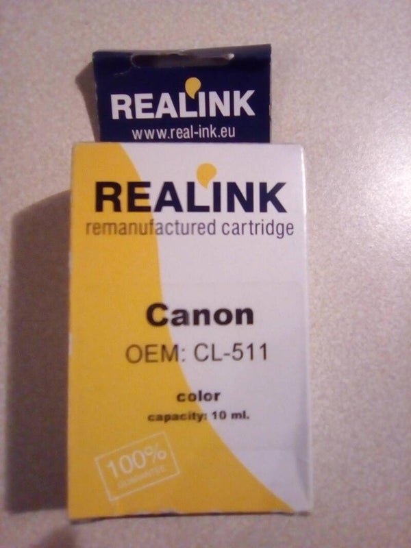 Realink Cartridge Canon CL-511 kleur