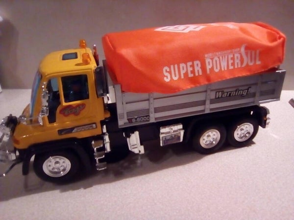 Speelgoed vrachtwagen Power System supersonic