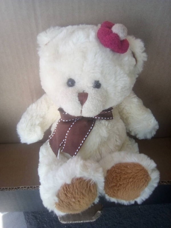 Knuffelbeer bruine strik 🎀 